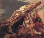 Peter Paul Rubens The Raising of the Cross (mk01) oil painting